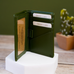 Cactus Leather Wallet RFID - Atlantic